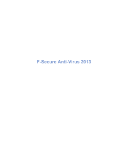 1 - F-Secure