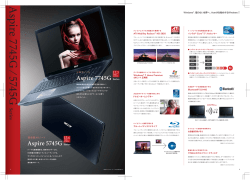 Aspire 7745G Series