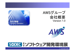 AWSグループ 会社概要 - 国際情報化協力センター
