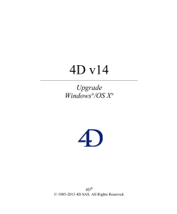 4D v14 - Logo 4D Japan Library Server
