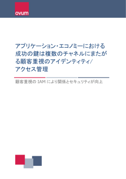 アプリケーション・エコノミーにおける成功の鍵は複数