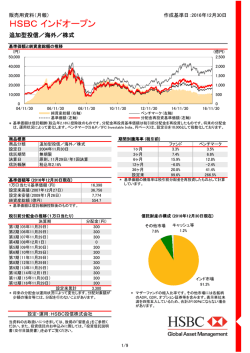 HSBC インドオープン - HSBC Global Asset Management