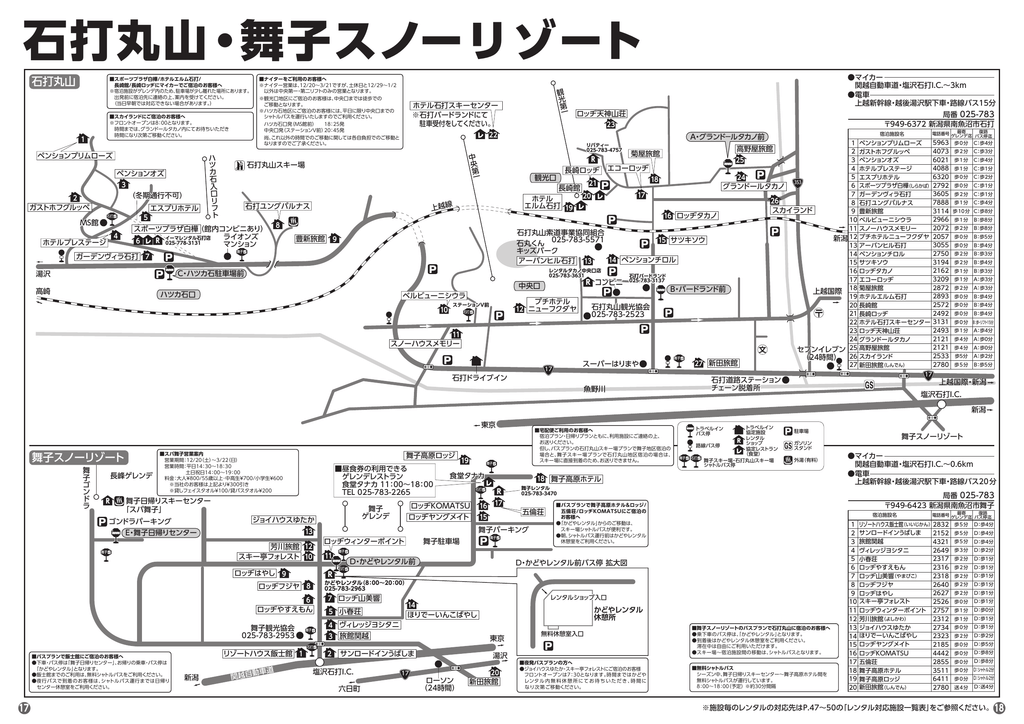 石打丸山 舞子スノーリゾート