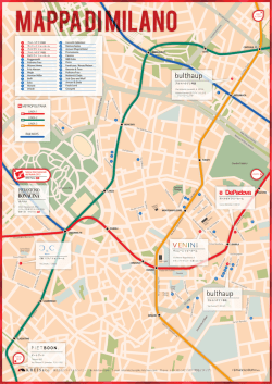 Mappa di Milano