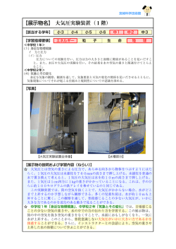 大気圧実験装置 - 宮崎科学技術館