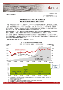 （毎月分配型）の第82期（2015年5月）
