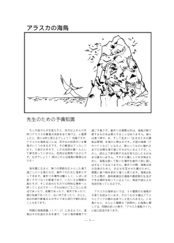 アラスカの海鳥