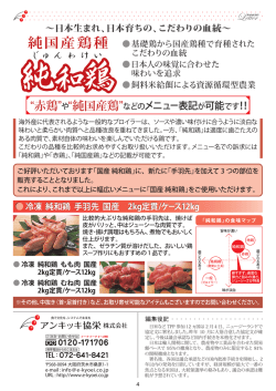 純国産鶏種