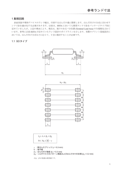 参考ランド寸法