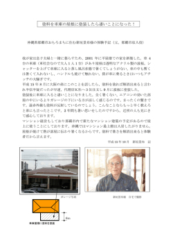 塗料を車庫の屋根に塗装したら凄いことになった！