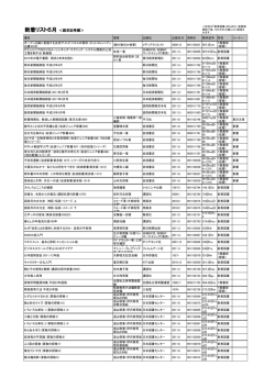 6月の新着リスト(PDF:171KB)