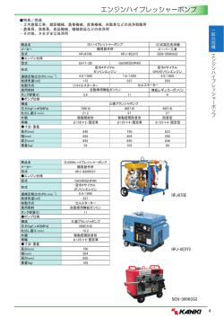 エンジンハイプレッシャーポンプ