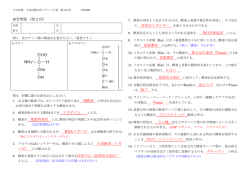 演習問題 (第 2 回) リボザイム 、 DNAリガーゼ 合成酵素（リガ 活性中心