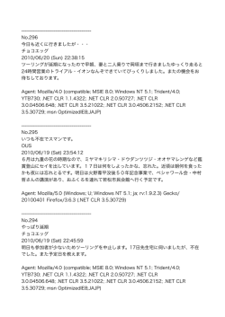 No.296 今日も近くに行きましたが・・・ チョコエッグ 2010/06/20
