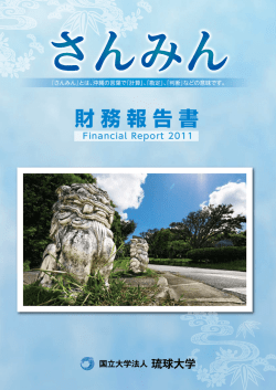 財務報告書 - 琉球大学