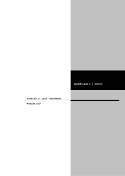 AutoCAD LT 2005 Handbook