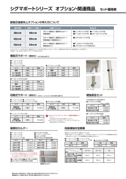 シグマポートシリーズ オプション・関連商品