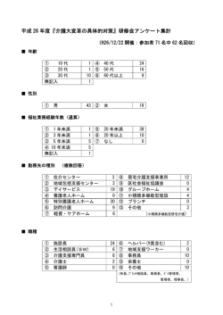 アンケート集計結果はこちら
