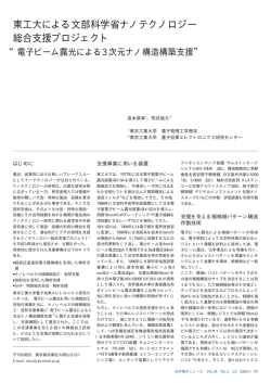 電子ビーム露光による3次元ナノ構造構築支援