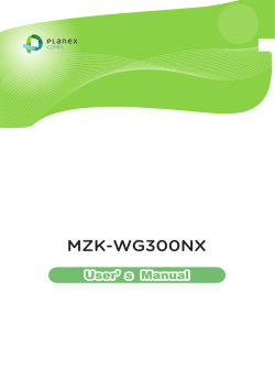 MZK-WG300NX - プラネックスコミュニケーションズ