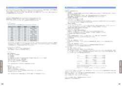 206 207 技術資料／使用制限 技術資料／使用制限