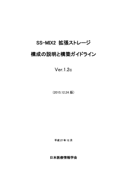 SS-MIX2 拡張ストレージ 構成の説明と構築