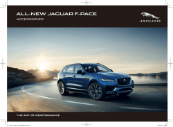 ALL-NEW JAGUAR F-PACE