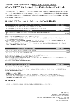 3DインテリアデザイナーNeo2 コーディネートトレーニングセット