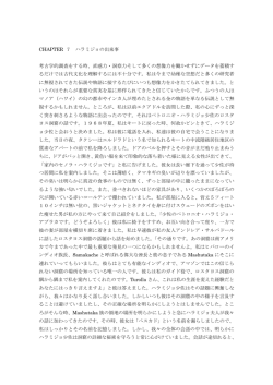 CHAPTER 7 ハラミジョの出来事 考古学的調査をする時、直感力・洞察