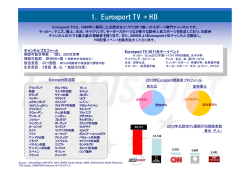 1. Eurosport TV + HD