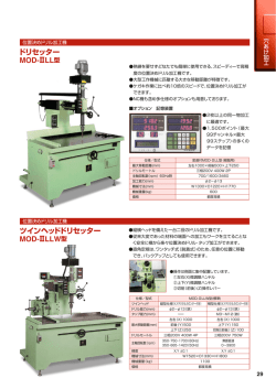 ドリセッター MOD-ⅡLL型 ツインヘッドドリセッター MOD