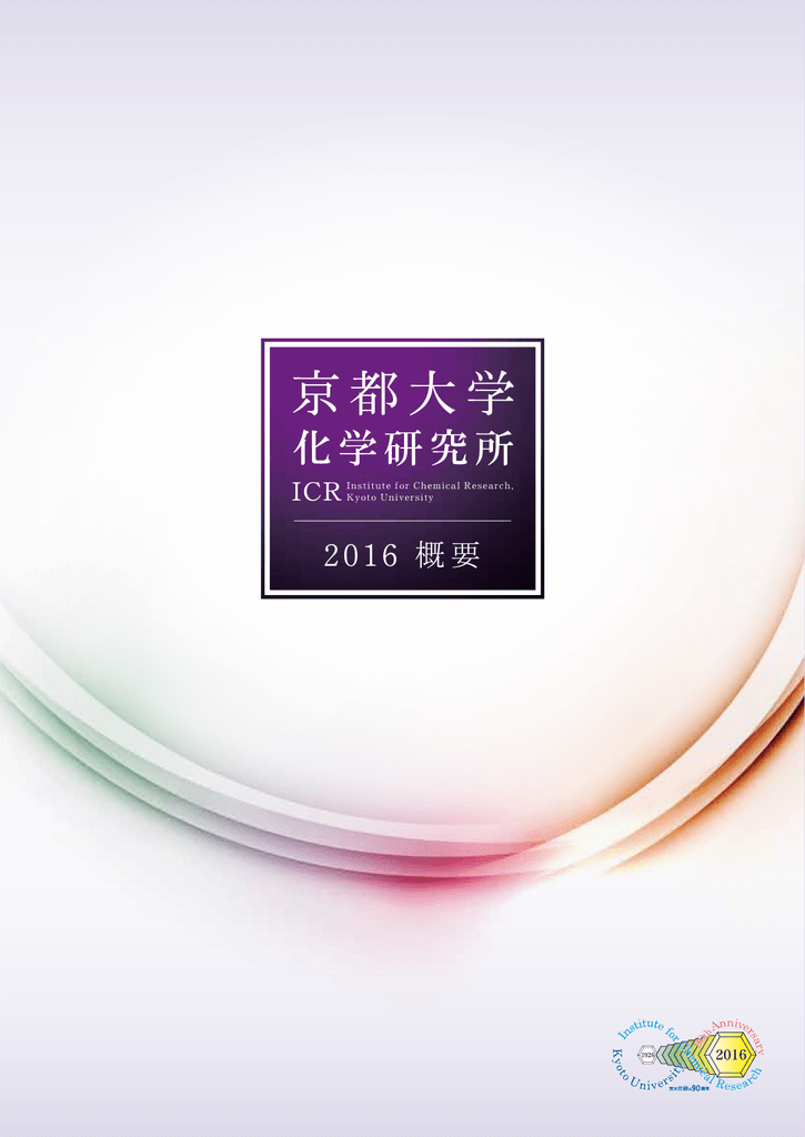2016年 京都大学 化学研究所