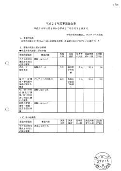 2014年度事業報告書(PDF形式：66KB)