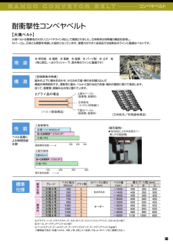 大塊 &reg; ベルト カタログ
