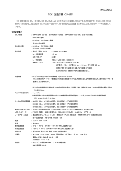 IMAGENICS SDI 光送信器 OS-1TD
