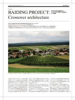 RAIDING PROJECT: Crossover architecture