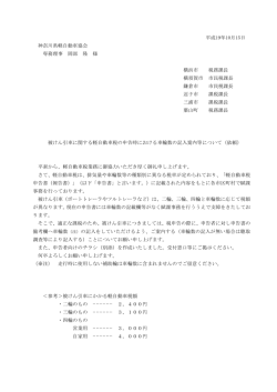 軽自動車協会あて依頼文（PDF形式 154KB）
