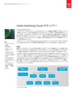 Adobe Marketing Cloudとセキュリティ