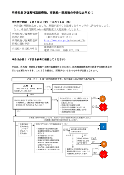 申告フローチャート（PDF：515KB）