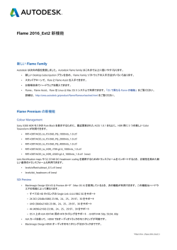 Flame 2016_Ext2 新機能