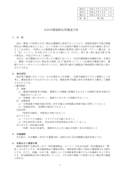 太田市環境物品等調達方針