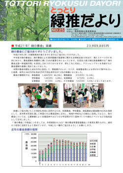 鳥取緑推便り No.25