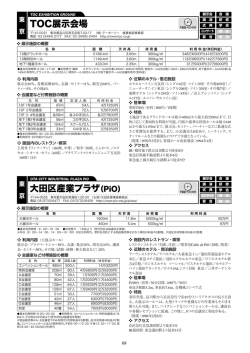大田区産業プラザ（PiO） TOC展示会場