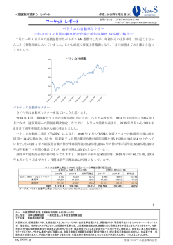 [Report]ベトナム株式