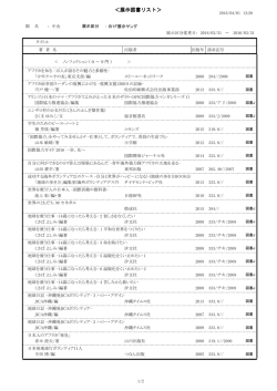 ＜展示図書リスト＞