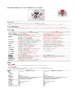 META SYSTEM M357TV2-1J（アラームKIT） M357TV2J（アラーム