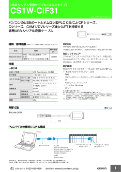 CS1W-CIF31 - Electrocomponents