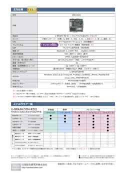 U-BRAIN DSM-RS01 U-BRAIN DSM-RS01