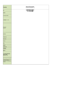 Country Brunei Darussalam ブルネイ・ダルサラーム 出展者詳細を確認