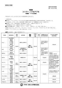 【シトラーノフロアブル】(PDF/92KB